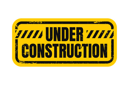 Under construction notice for the Kings College media page