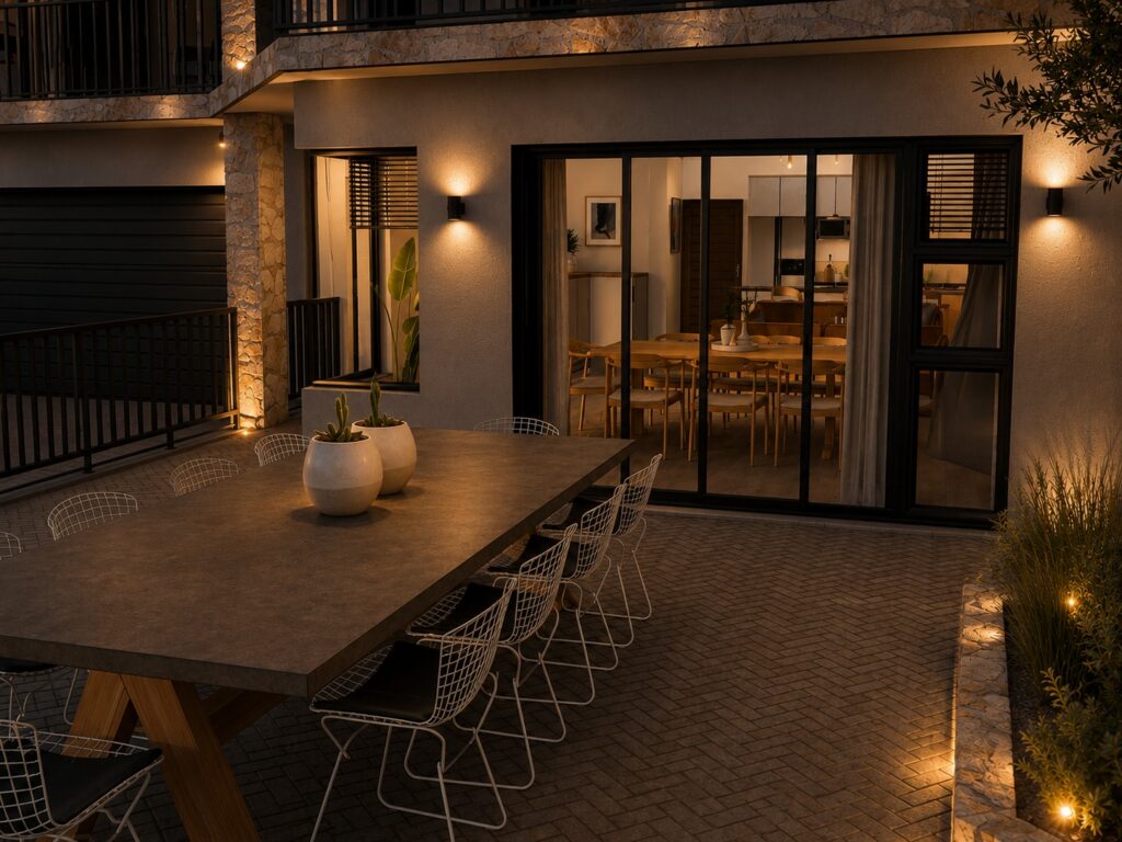 Architectural rendering of the proposed home on Erf 6605 - view 5